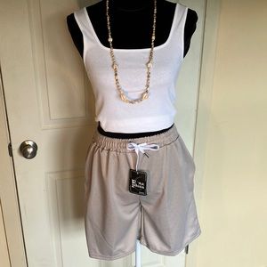 NWT Tan Summer Shorts